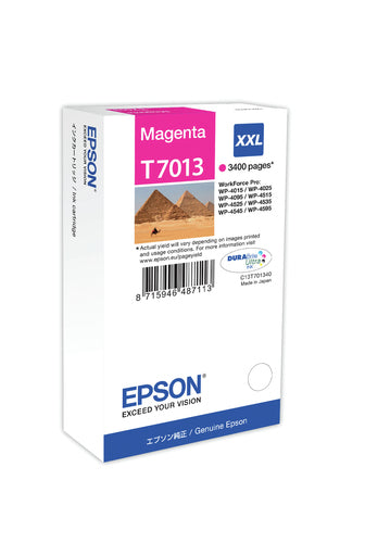 Epson Ink Cartridge XXL Magenta 3.4k Epson Ink Cartridge XXL Magenta 3.4k